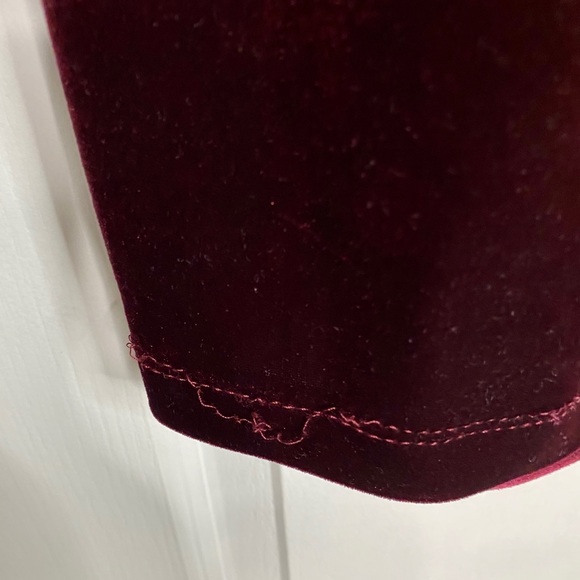 Snap brand velvet sleevless cut out dress - Picture 6 of 8